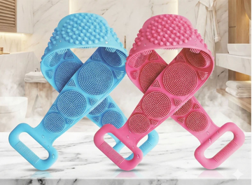 Silicone Body Back Scrubber (Pack Of 2)