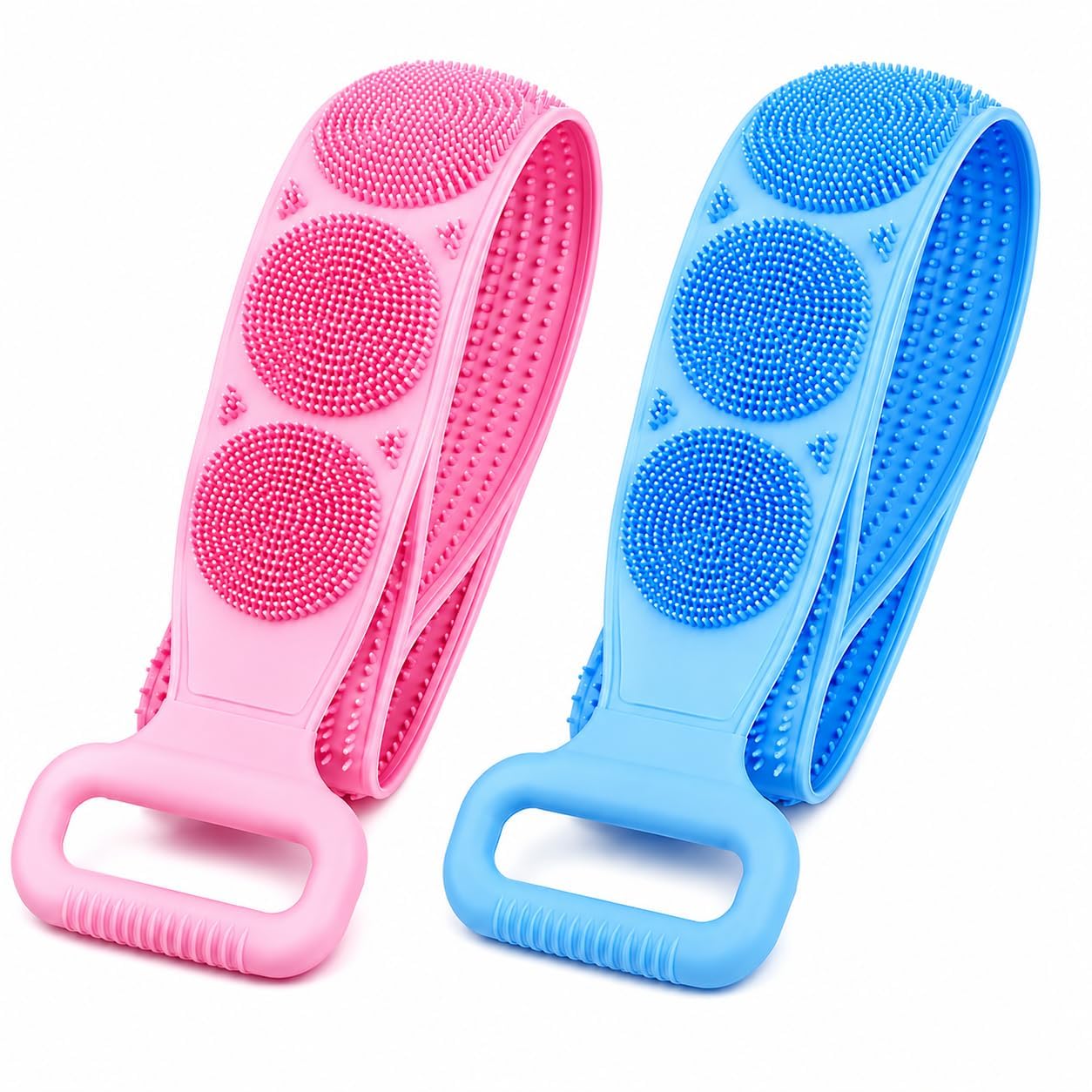 Silicone Body Back Scrubber (Pack Of 2)