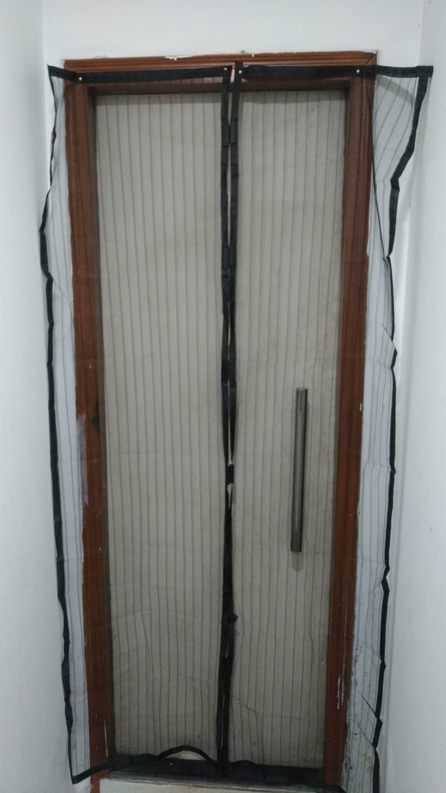 Magnetic Mesh Screen Door Curtain