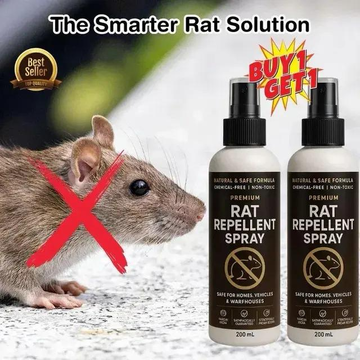 Rat Repellent Car Spray for Cars Highly Effective (200 ml Each Pack Of 2)