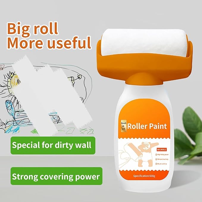 Roller Brush for DIY Wall Repair