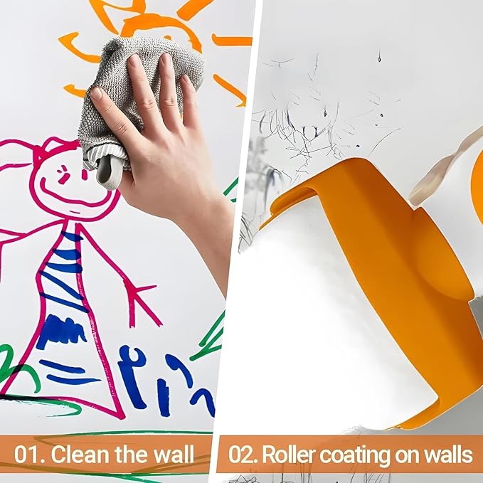 Roller Brush for DIY Wall Repair